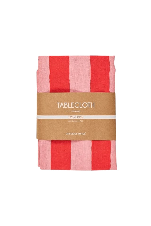 Linen Table Cloth - Redi Stripe