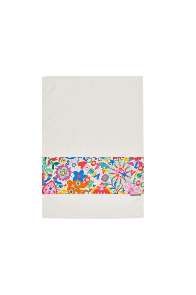 Cotton Tea Towel - Fiesta