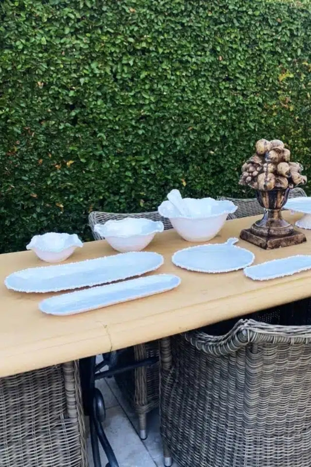 Pearl Melamine Platter 45cm