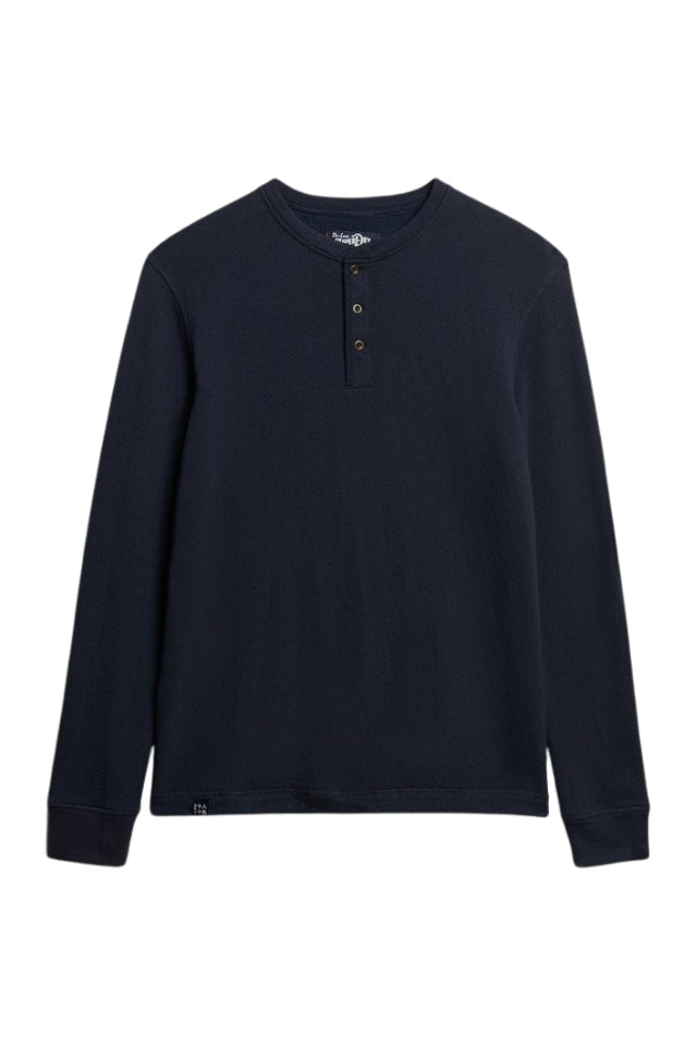 Merchant Grandad Top - Eclipse Navy