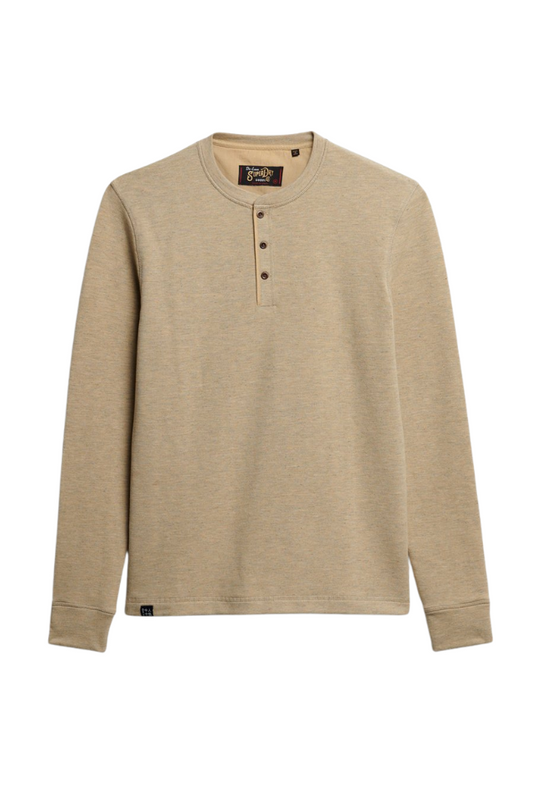 Merchant Grandad Top - Heritage Oat Grindle