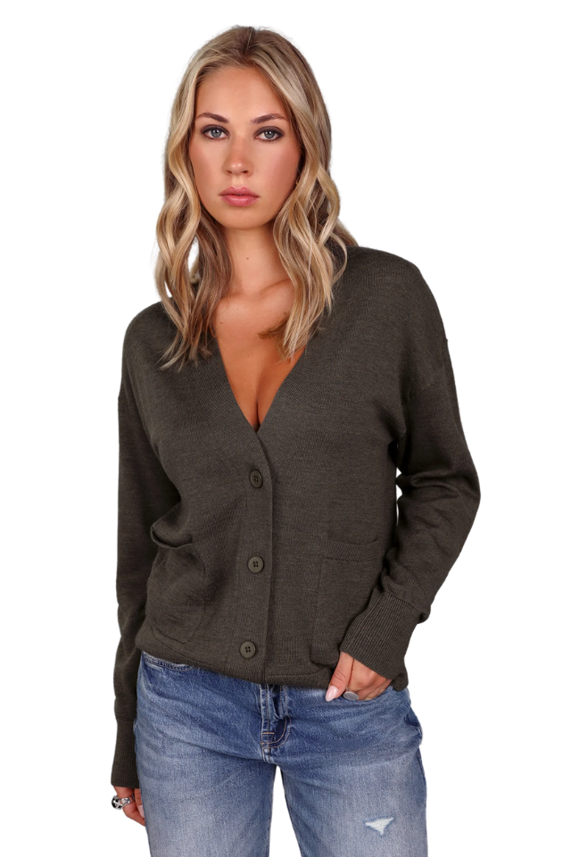 Merino Classic Cardi