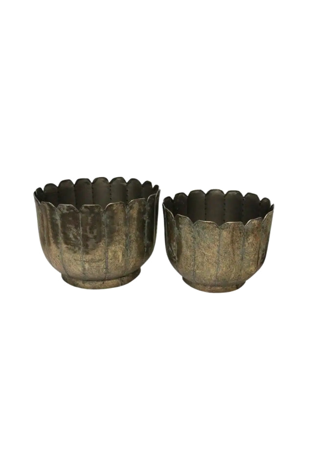 Metal Planters - Set 2