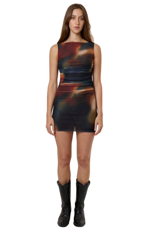 Metamorphic Daze Mini Dress
