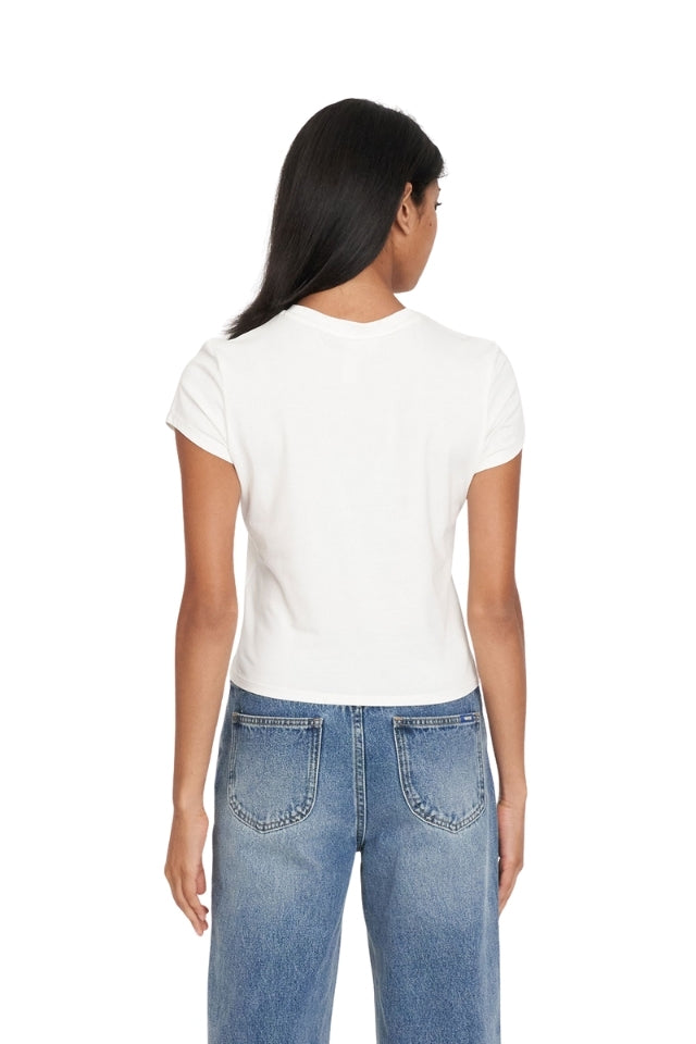 Mini Tee 185/short N Sweet - Chalk