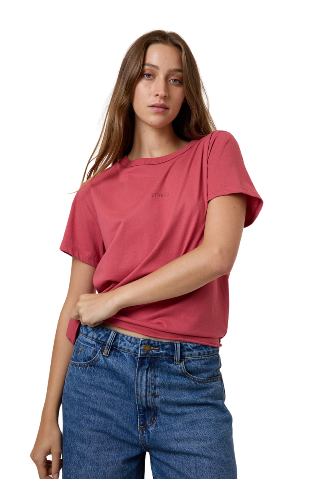 Minimal Thrills Relaxed Tee - Redwood