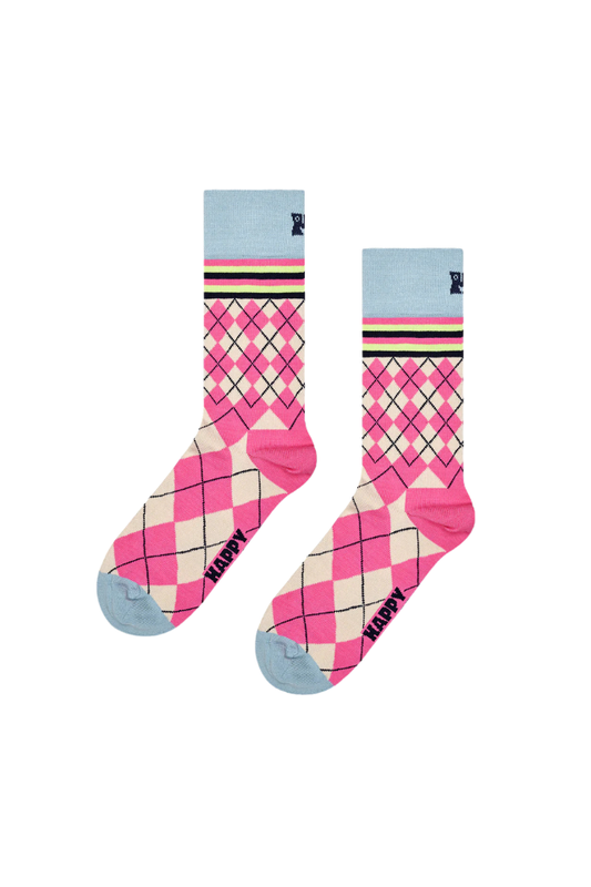 Mixed Argyle Sock