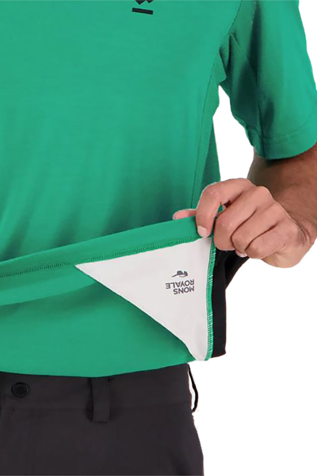 Tarn Merino Shift T-shirt - Pop Green