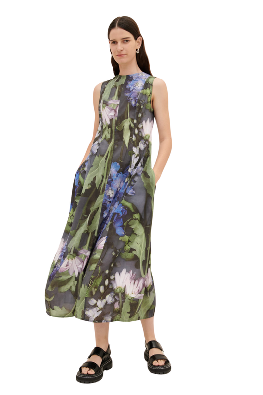 Mosaic Dress - Delphinium