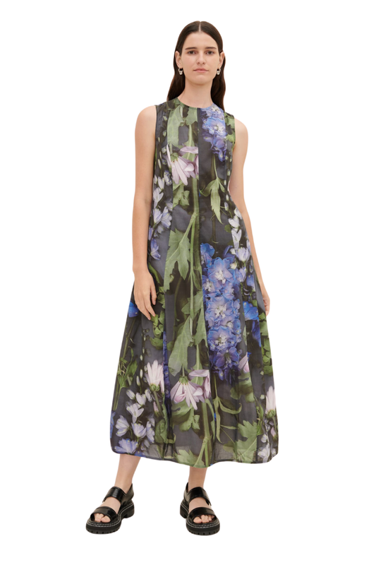 Mosaic Dress - Delphinium