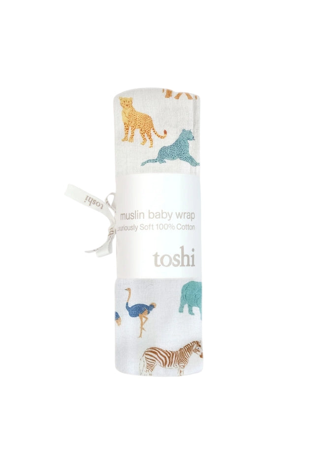 Down Under Muslin Wrap - Congo Dawn