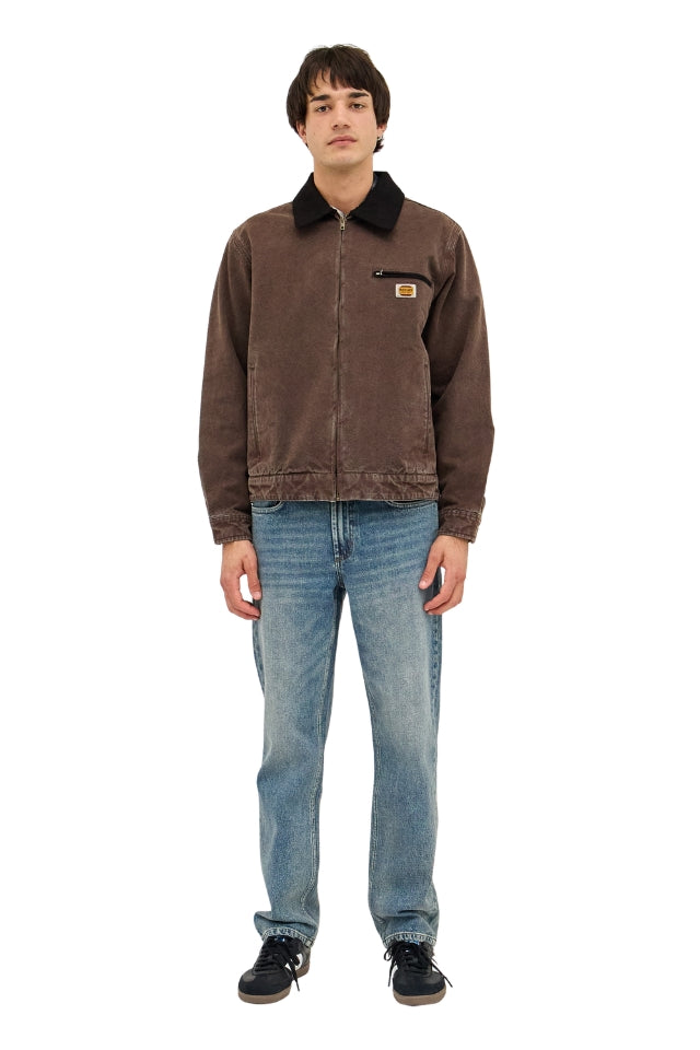 Nailhead Miner Jacket - Dark Brown