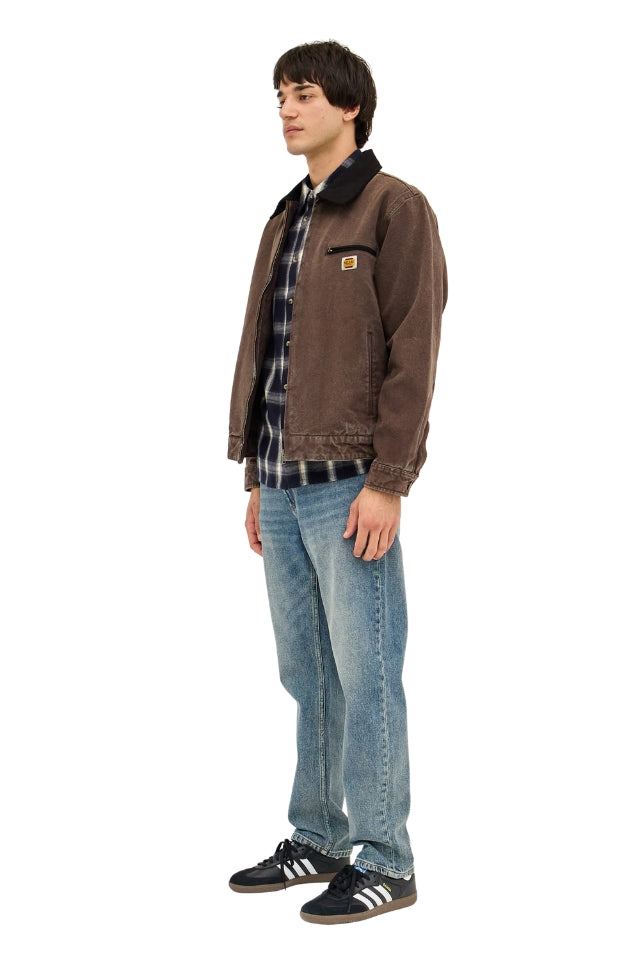 Nailhead Miner Jacket - Dark Brown