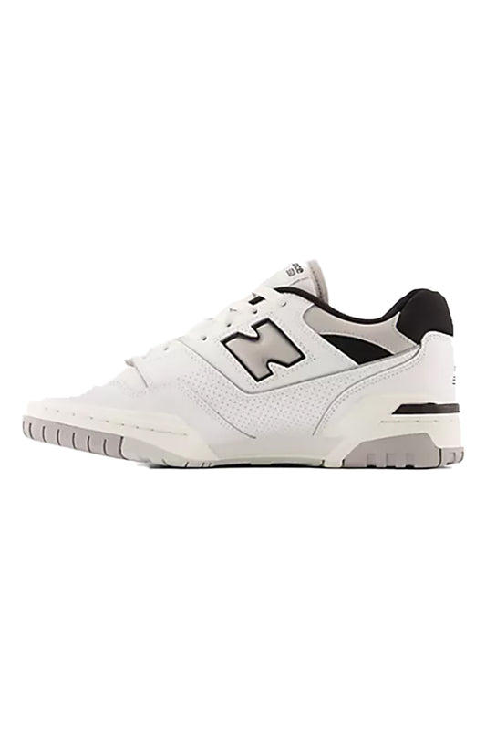 New Balance BB550NCL 550 Sneaker White with Concrete and Black 