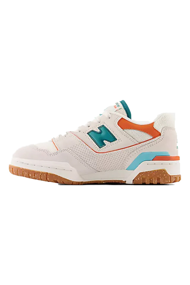 New Balance BBW550DA Women's 550 Sea Salt with Verdigris and Poppy