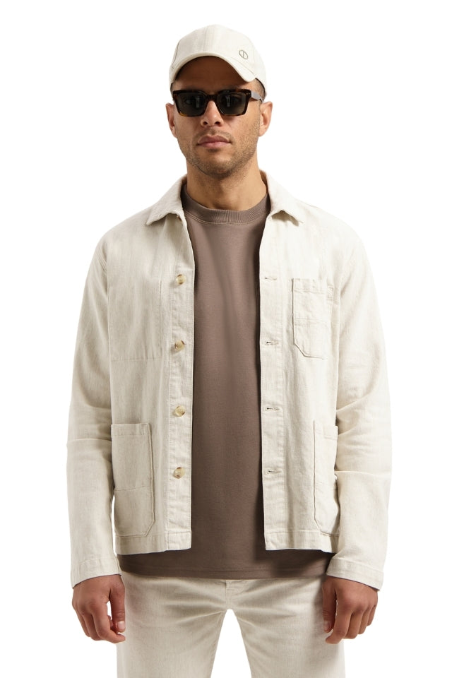 Nikos Chore Jacket - Offwhite