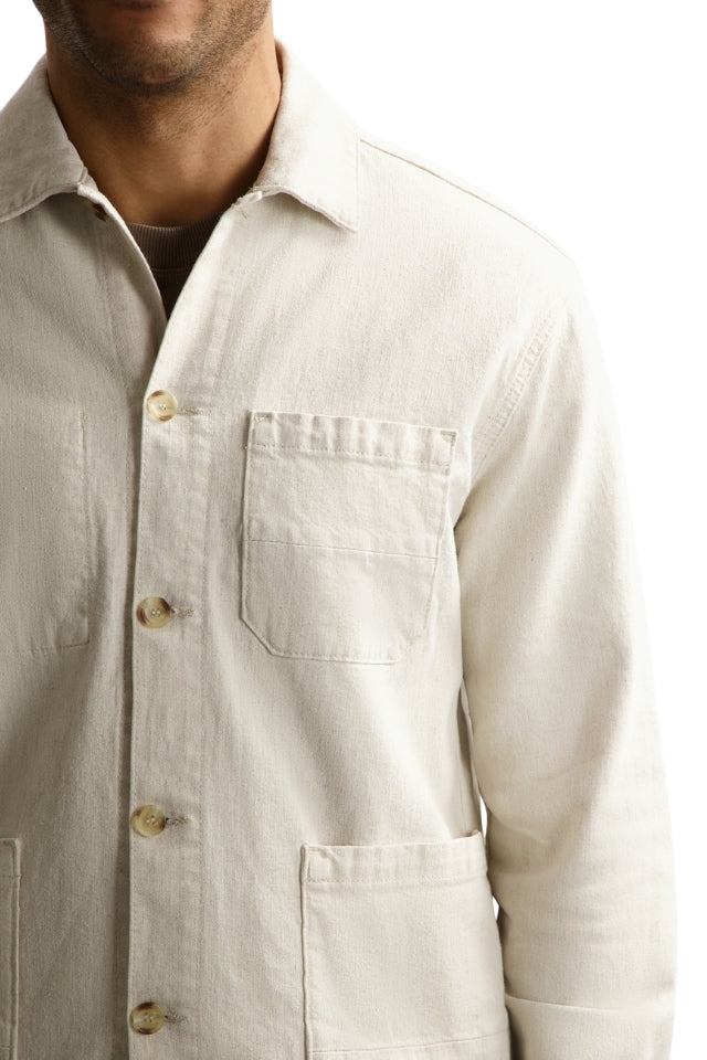 Nikos Chore Jacket - Offwhite