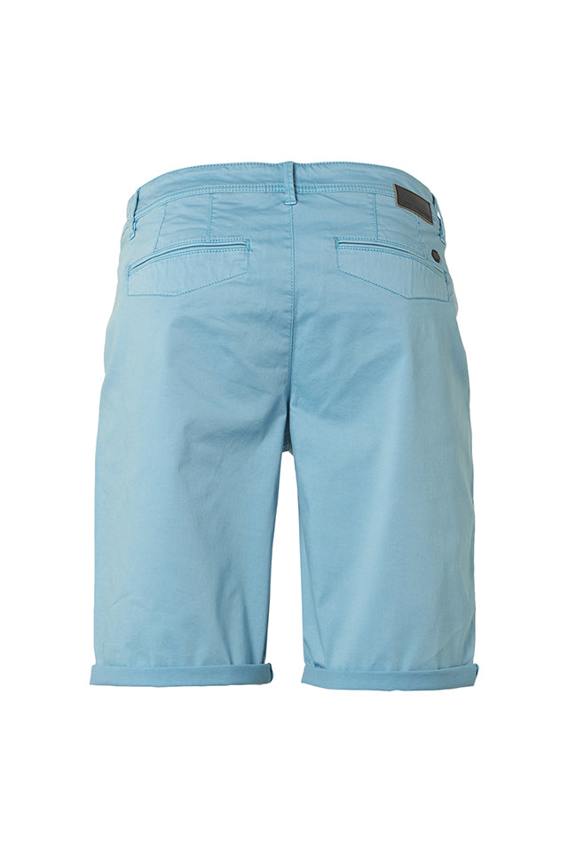 No Excess 198190366 Twill Stretch Chino Short Light Aqua