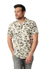 Allover Print Resort Collar Shirt