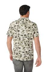 Allover Print Resort Collar Shirt