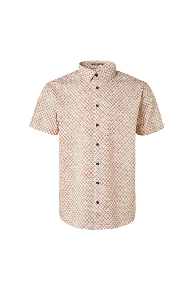 Allover Print Stretch Shirt
