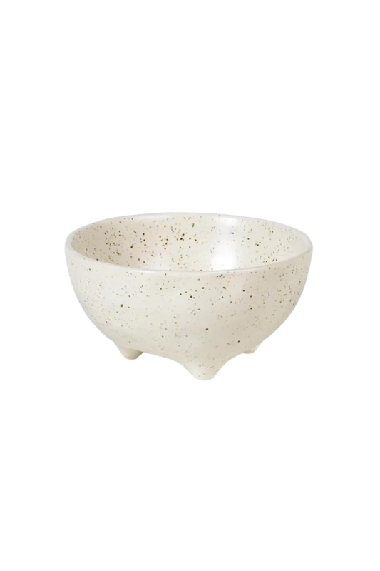 Nordic Vanilla Large Bowl with Feet