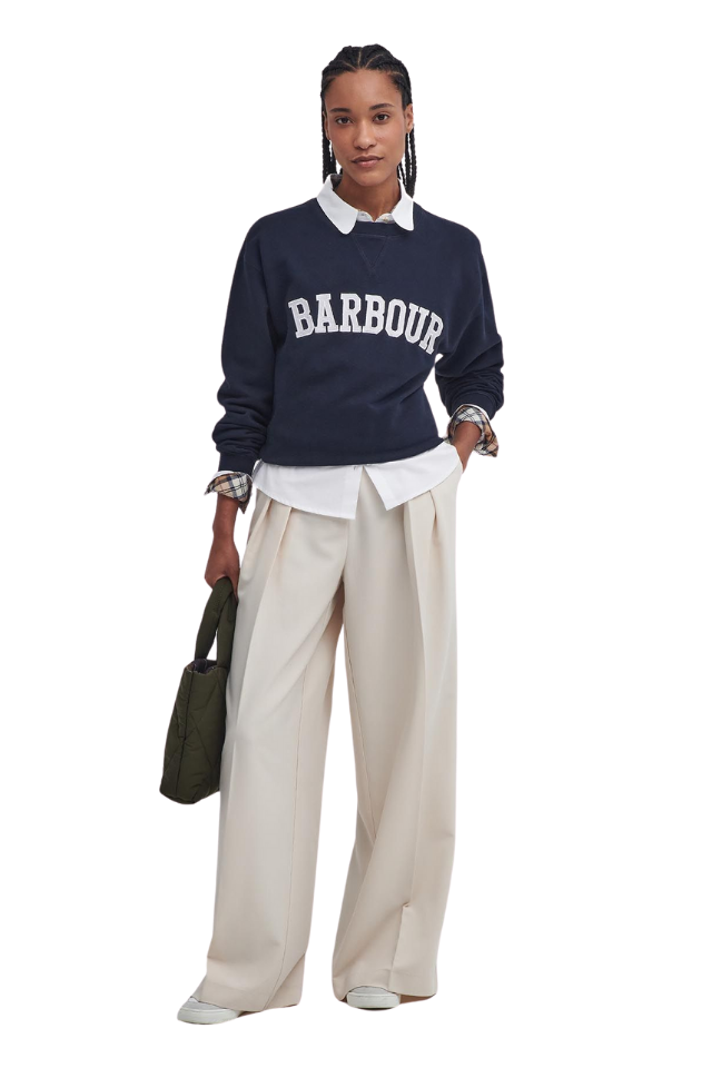 Northumberland Sweatshirt - Navy/Cloud