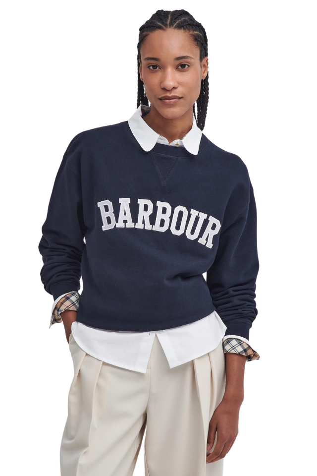 Northumberland Sweatshirt - Navy/Cloud