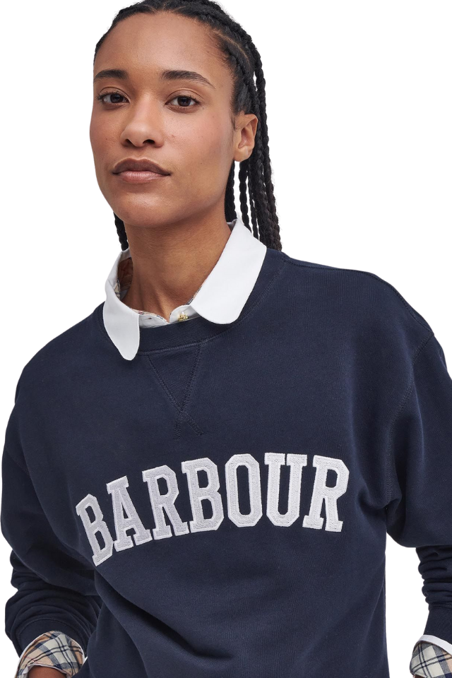 Northumberland Sweatshirt - Navy/Cloud