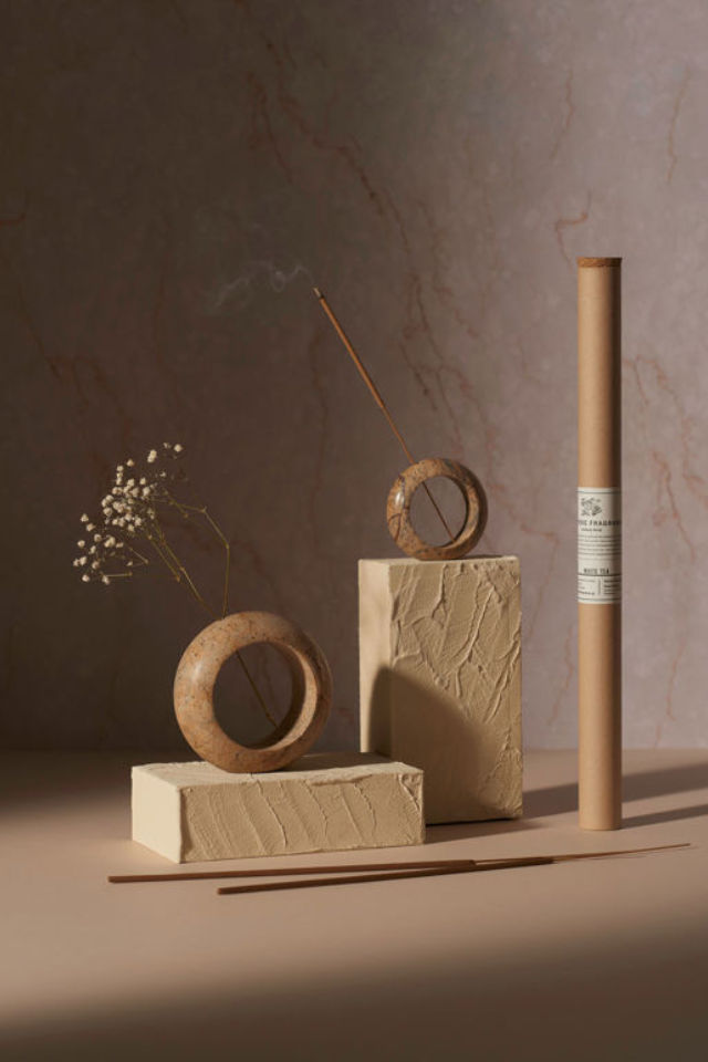 Nought Incense Holder - Forest Brown
