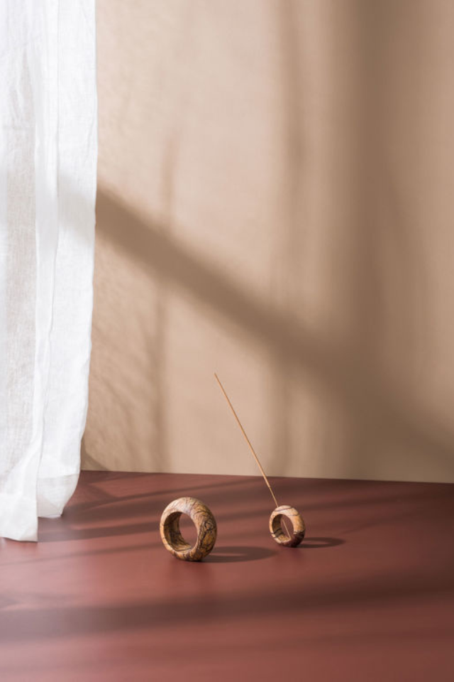 Nought Incense Holder - Forest Brown