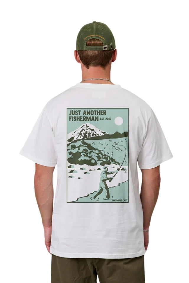 One More Cast Sea Tee – White