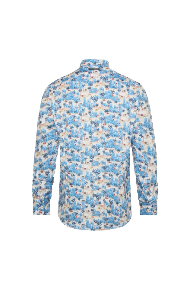 Oasis Shirt - Cobalt