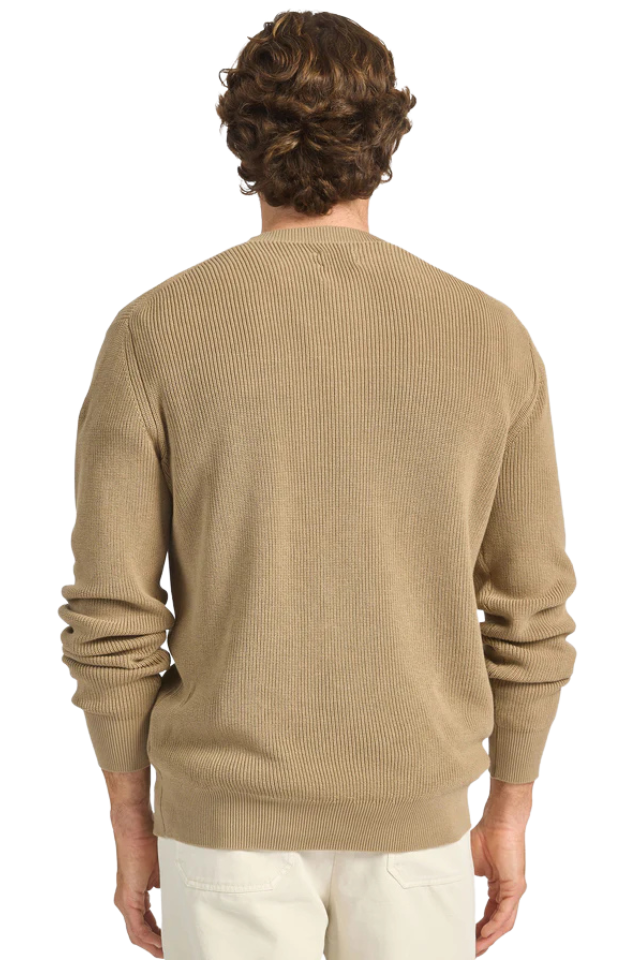 Oliver Knit Crew - Otter Tan