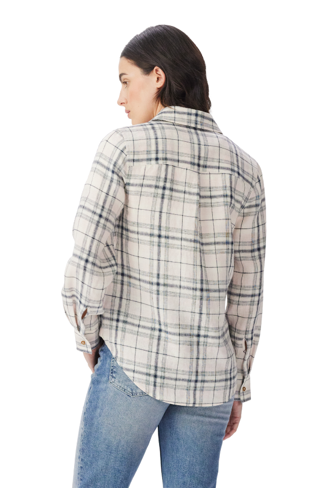 Olney Check Linen Shirt