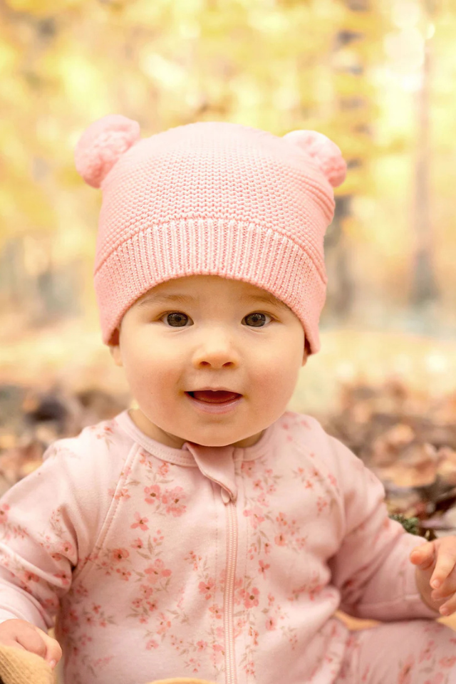 Organic Beanie - Snowy Pearl