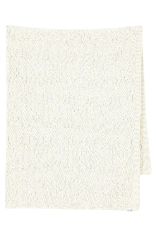 Organic Blanket - Bowie Cream