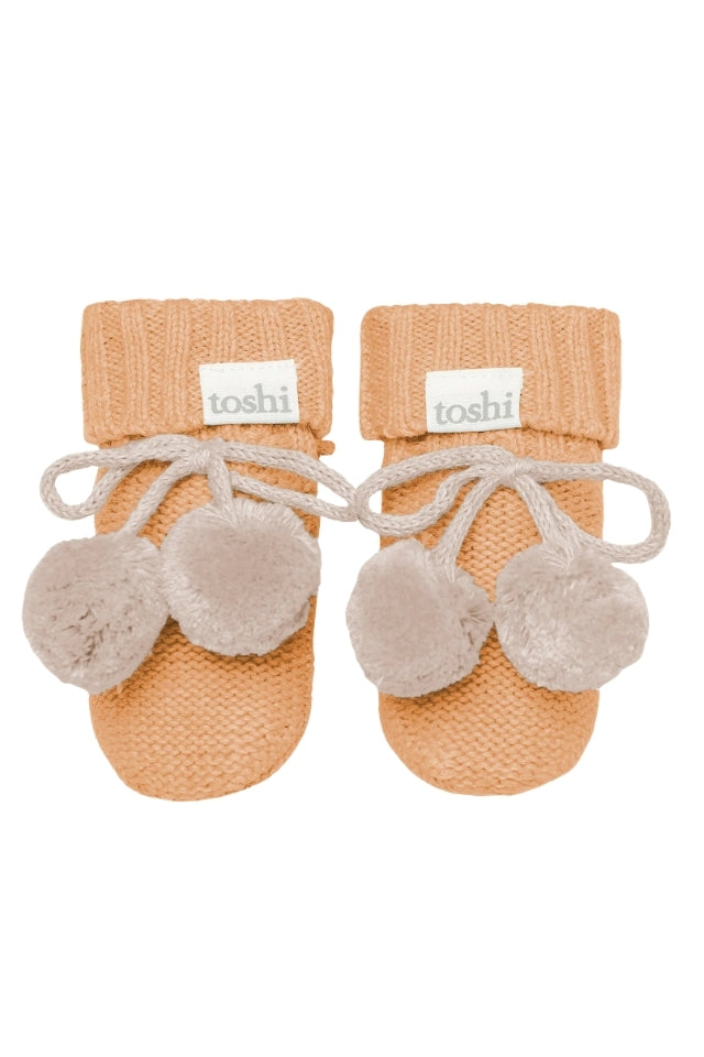 Organic Booties - Bobby/Oak