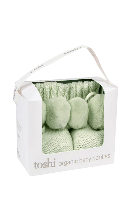 Organic Booties - Marley Matcha