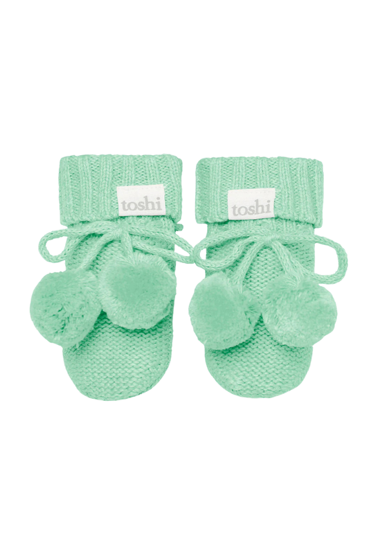 Organic Booties - Marley Sweet Pea