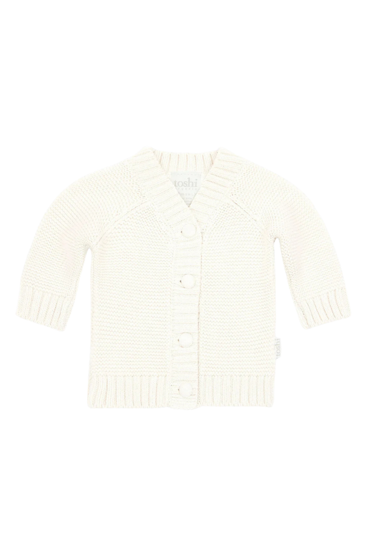 Organic Cardigan - Andy Cream