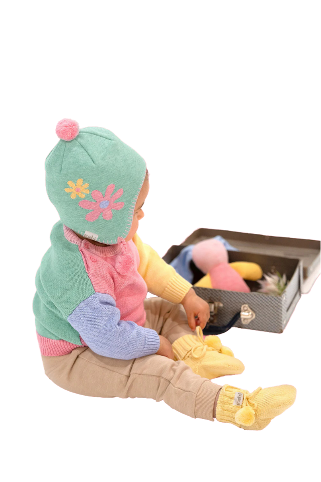 Organic Earmuff - Storytime Daisy