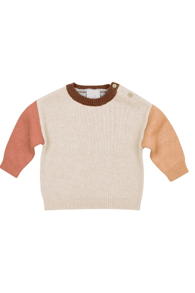 Organic Pullover - Bobby/Oatmeal