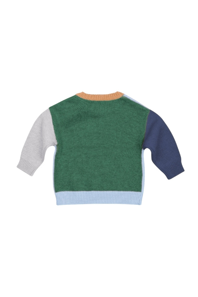 Organic Pullover - Bobby/Bluebell