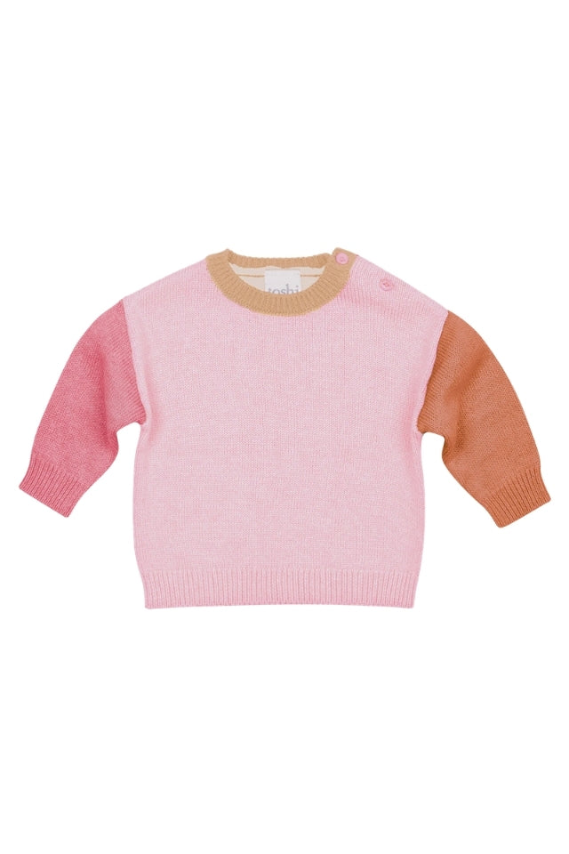 Organic Pullover - Bobby/Misty Rose