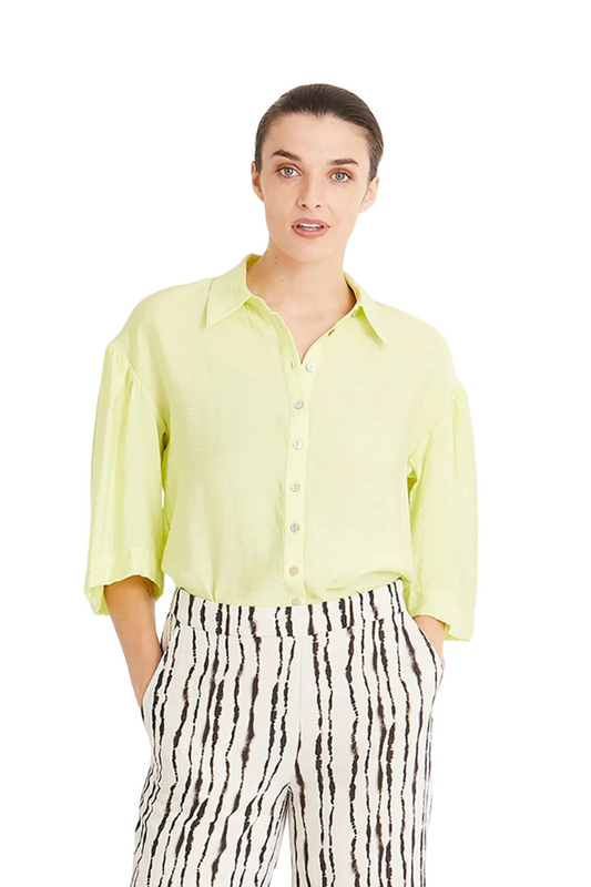 Oriana Shirt - Bright Moss