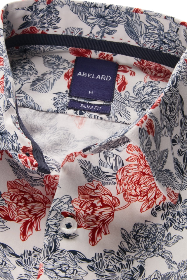 Outline Print-Single Cuff-Slim