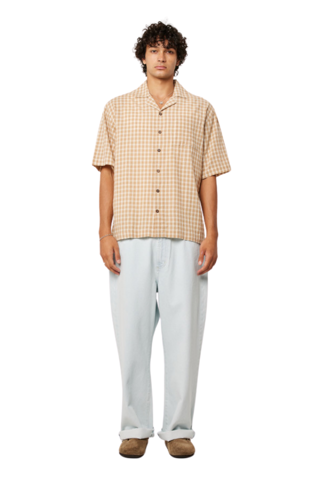 Palomino Check Bowler - Sand Check