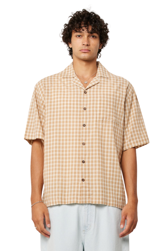 Palomino Check Bowler - Sand Check