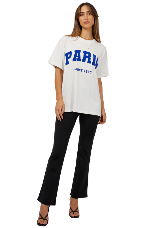 Paris Tee - Vintage White